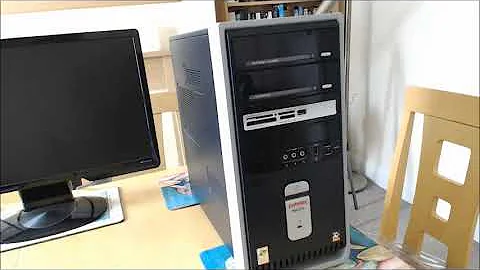 Compaq Presario desktop pc from 2005 - Dual Core Cpu upgrade Part 1