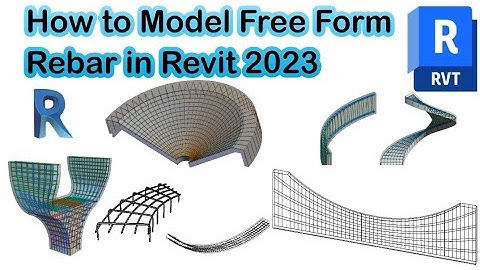 How to Model | Free Form Rebar in Revit | Revit 2023 | Tutorial