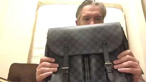 Louis Vuitton Damier Graphite Christopher Messenger Bag Unboxing
