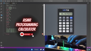 ASMR Programming - Calculator App Coding - No Talking