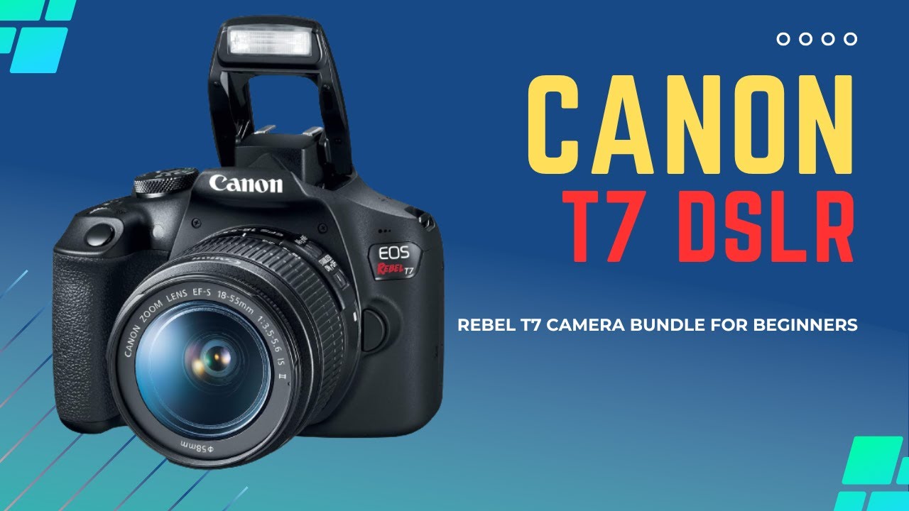 Unlock Your Photography Potential EOS Rebel t7 Camera Bundle for