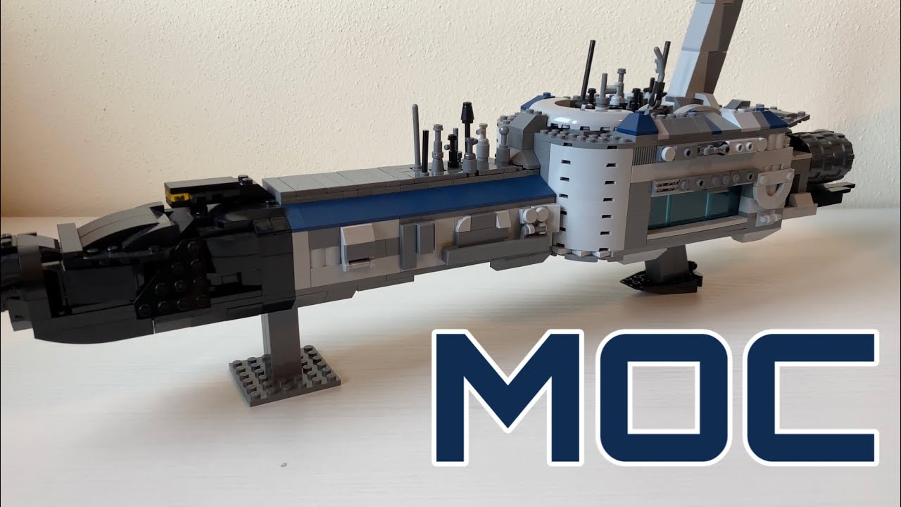 Lego Star Wars Custom Invisible Hand V2 (Обзор На Русском) + General Grievous & Gawain