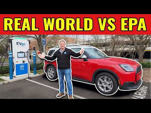 Range Test: How Far Will The 2025 MINI Countryman SE All4 Go At Highway Speeds?