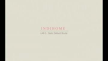 Jaringan Komputer Lab 5   Static Default Route