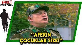 ALBAY, ASKERLERİYLE GURUR DUYUYOR | Emret Komutanım