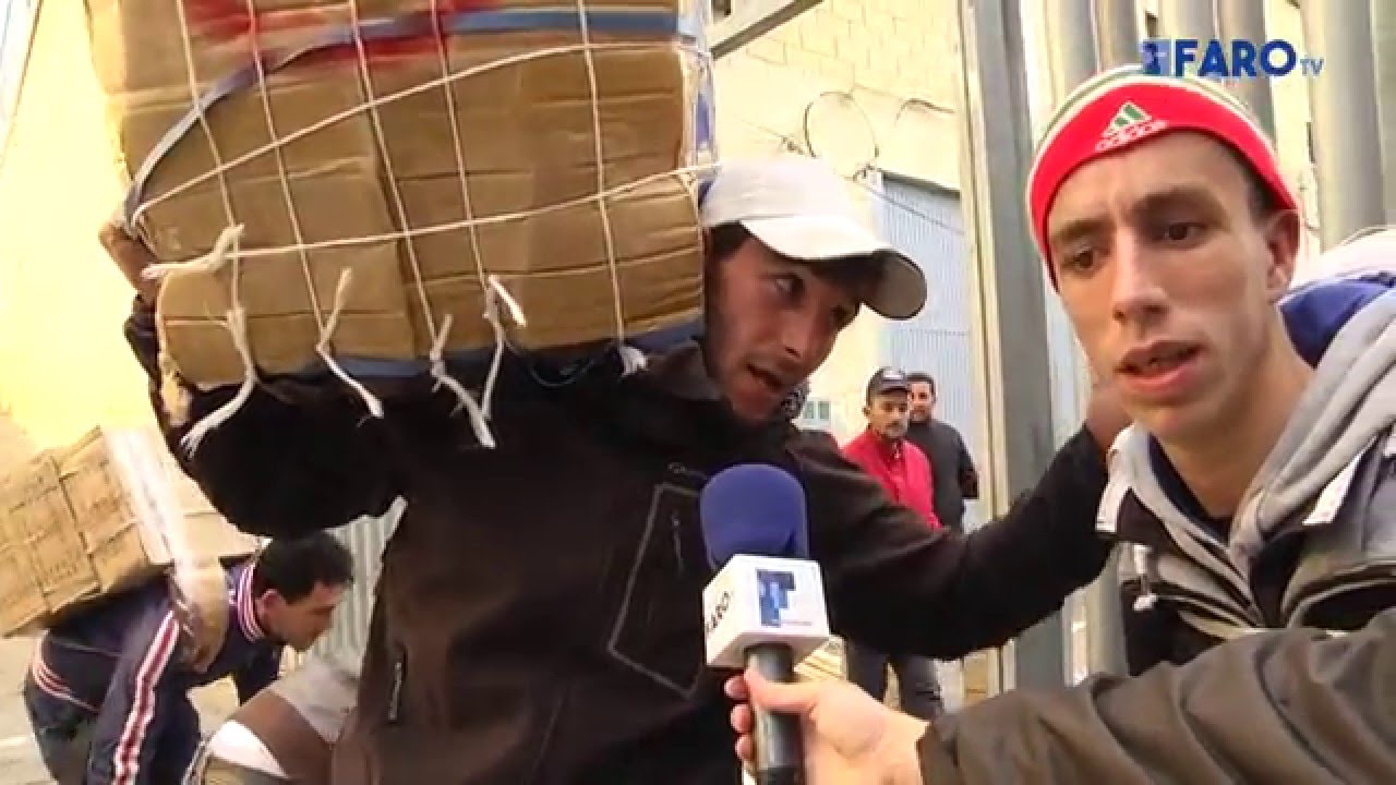 Los porteadores vuelven al Tarajal con normalidad