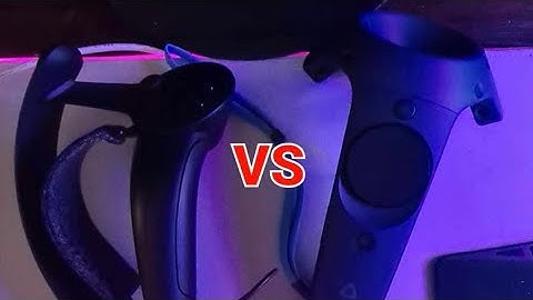 valve index controllers vs vive wands