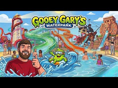 Gooey Gary's 2nd Day! | Waterpark Simulator (PS5)