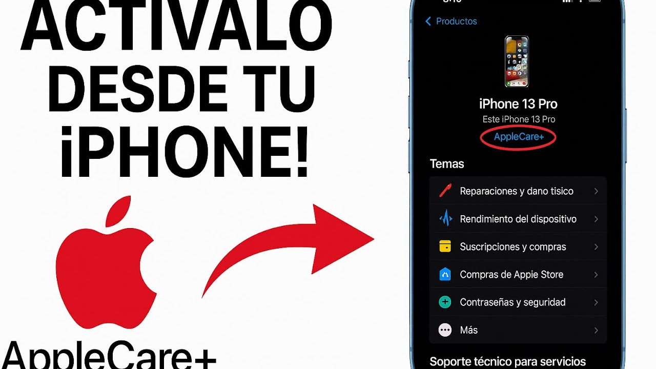 como COMPRAR un PLAN de AppleCare+ en el Dispositivo iPhone 👉2021 YouTube