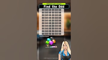 Find the #Odd Number Out 88  Family Friendly Mathematics Puzzle 🧠 #Shorts #Educational