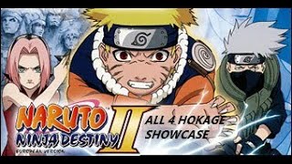 ALL 4 HOKAGE | NARUTO NINJA DESTINY 2  [1080p/Full-HD] screenshot 1