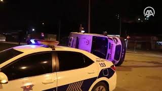 Denizlide Ambulansın Kaza Anı, Güvenlik Kamerasına Yansıdı - Denizli Haberleri - Haberdeni̇zli̇