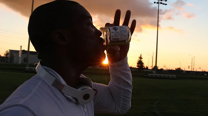 Canadian Boxer Denton Daley Drinking Kara's Smart ...