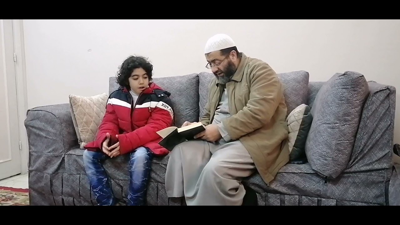 تدريب على جمع القراءات العشر الصغرى فضيلة الشيخ السيد قنديل مع صهيب القاضي الطالب بمعهد قرآءات طنطا.