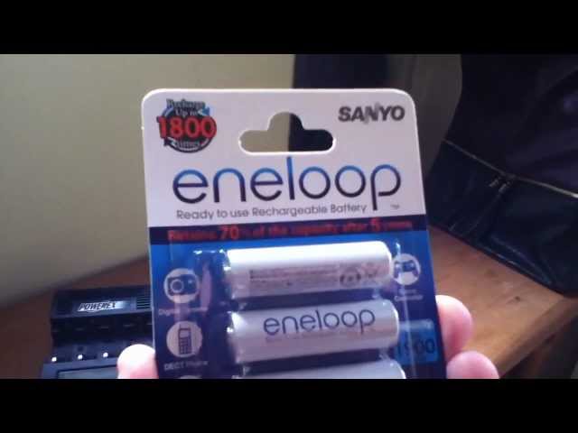 3rd generation Sanyo eneloop AA Battery Specification and