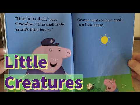 Little Creatures - Peppa Pig Story Book Read Aloud