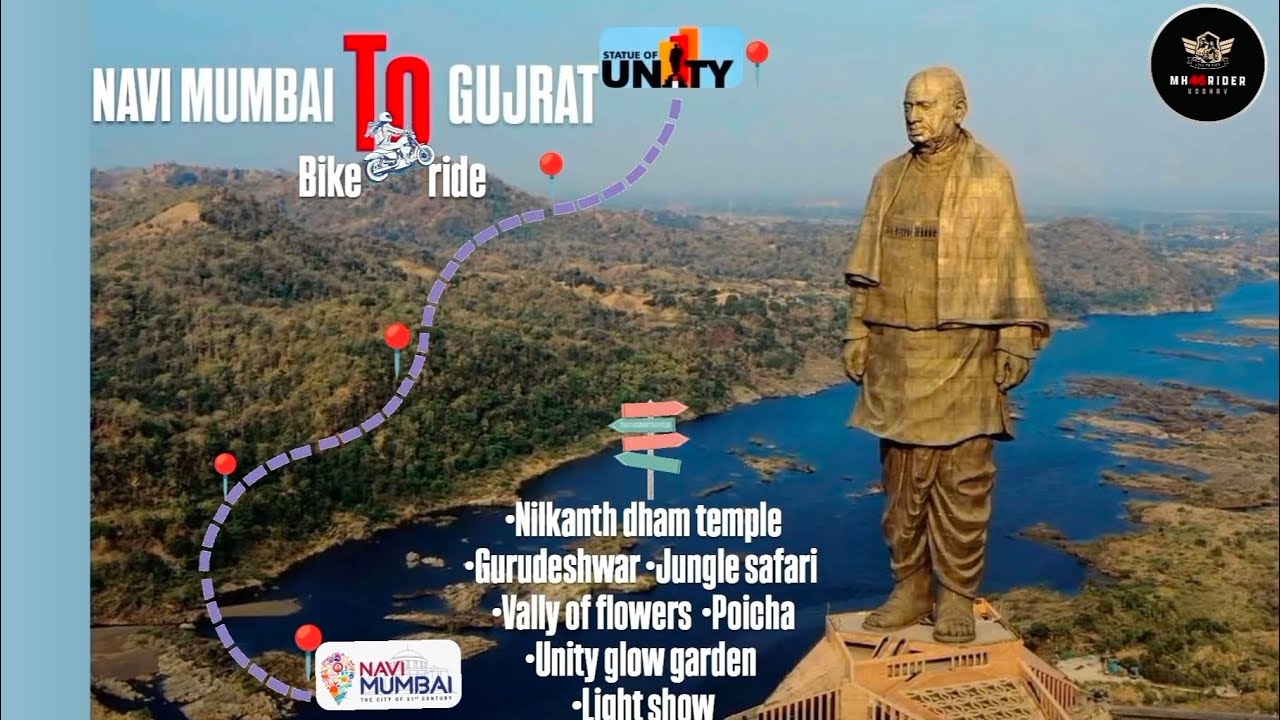 Mumbai To Statue of Unity  Bike Ride EP.01 
