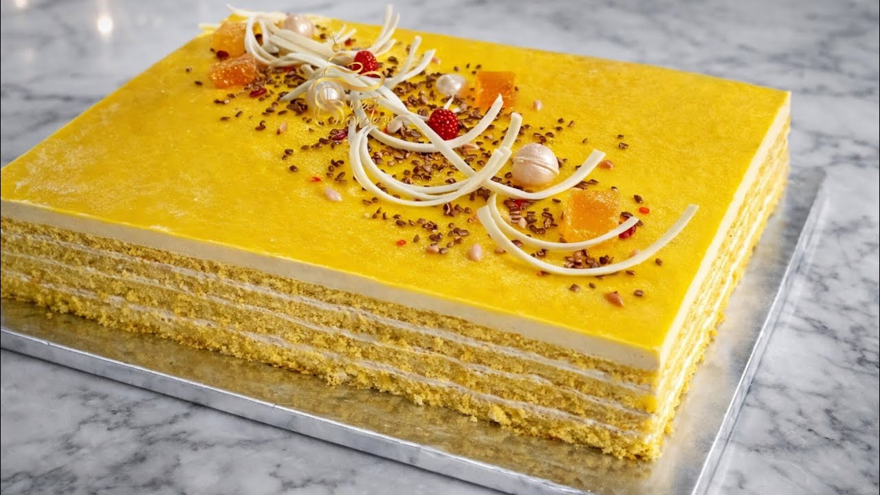 أفخم كيكة ليمون 🍋 بحجم عائلي | احترافية واقتصادية بكل المقاييس