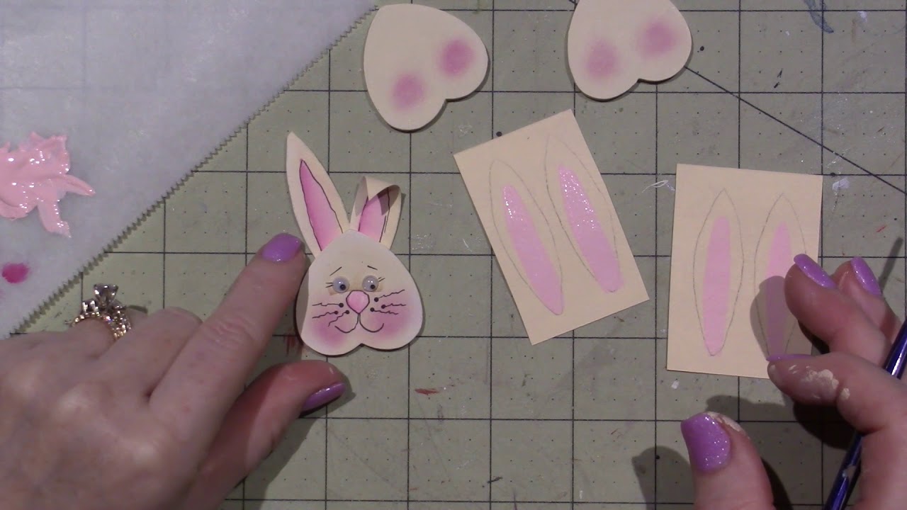 Easter Bunny Pin Tutorial - YouTube