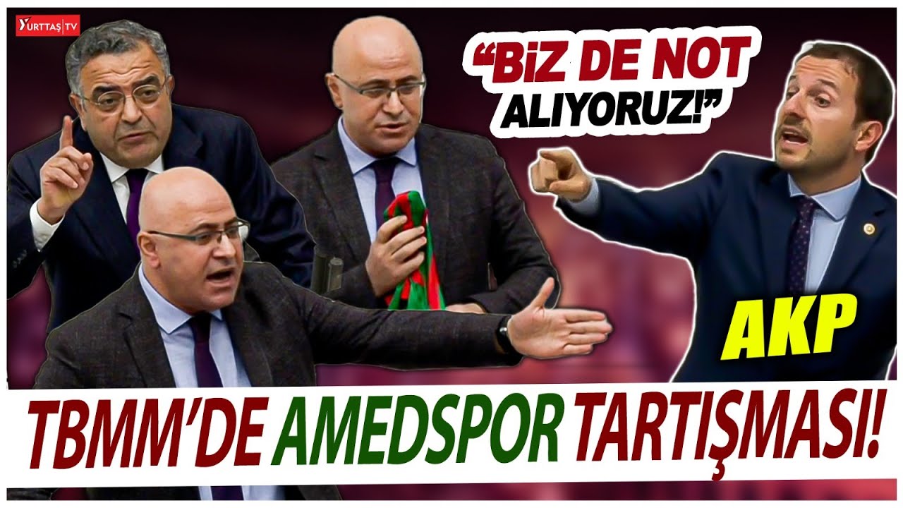 TBMM'de Amedspor tartışması! 