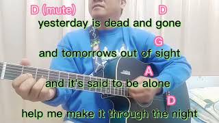 Help me make it through the night / Engelbert Humperdinck with lyrics and chords