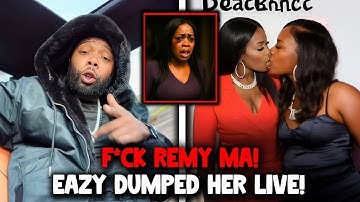 Remy Ma Breaks Down After Eazy The Block Captain Dumped Her | She Cheated… With a Woman!
