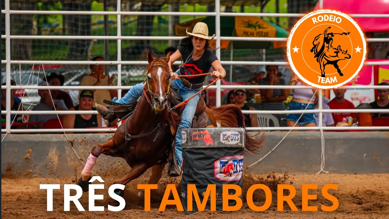 FINAIS TRÊS TAMBORES - RODEIO TEAM 🛢️🐎( Categoria Mirim , Aberta , Feminino )