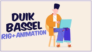 DUIK BASSEL - Full Character RIG + ANIMATE in After Effects Tutorial
