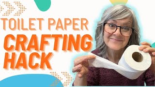 Easy Paper Craft Embossing Trick With Toilet Paper