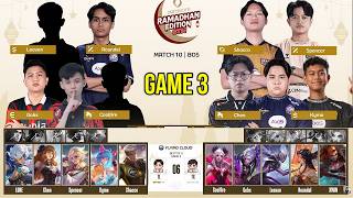 TEAM xWIN vs TEAM LUKE GAME 3 - TEAM SLEK FINALLY COMEBACK