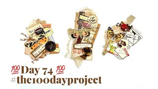 💯Day 74💯 Cluster Tuck Spots for Junk Journals #the100dayproject #craftwithme #msscrapbusters