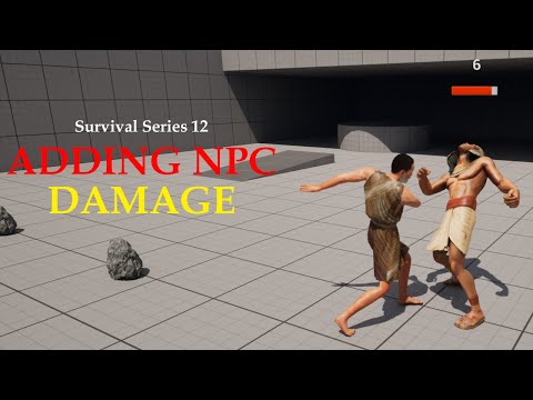UE5 Survival Game Series Part 12.5: NPC Damage Pt. 2