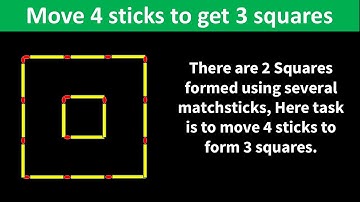 Matchstick Puzzles: IQ Test - 15 Puzzles Only Geniuses Can Fix #Puzzles