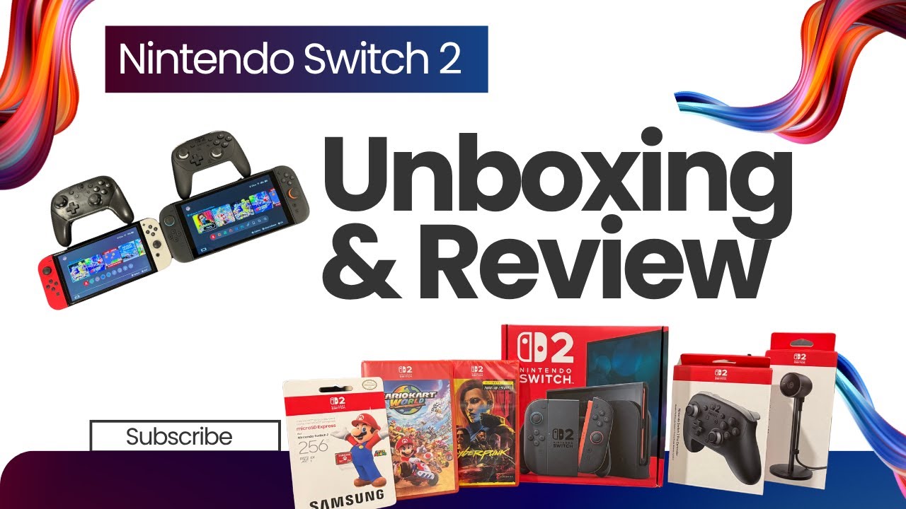 Nintendo Switch 2 Midnight Pickup + First Impressions Unboxing! - YouTube
