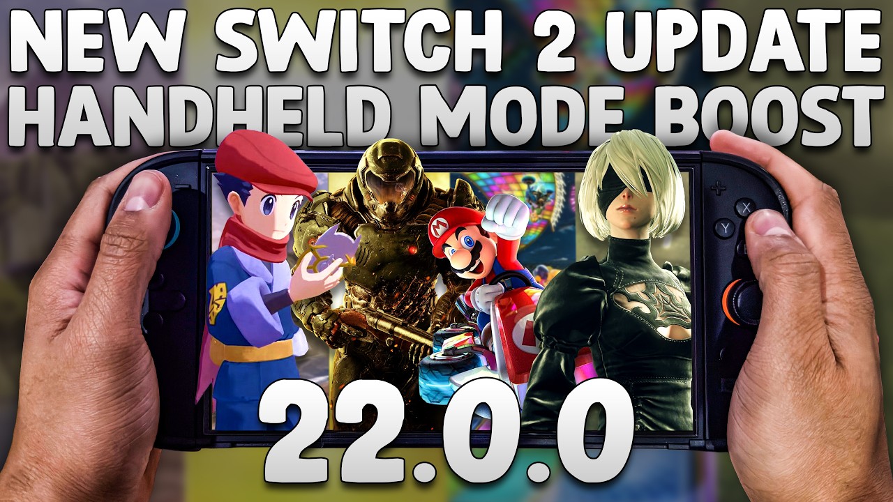 NEW Switch 2 Update 22.0.0 – Handheld Boost Mode is INSANE - YouTube