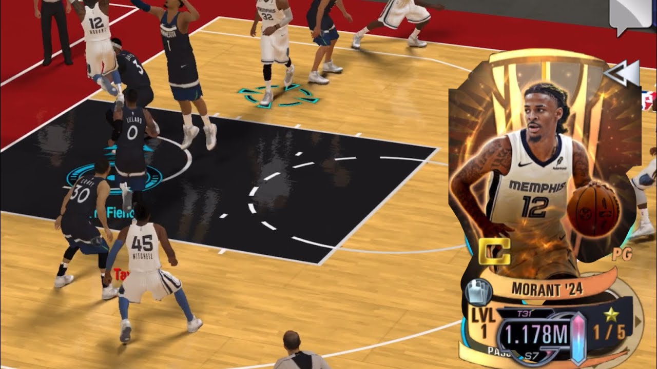 NBA Cup Ja Morant Gameplay NBA 2K MOBILE - YouTube