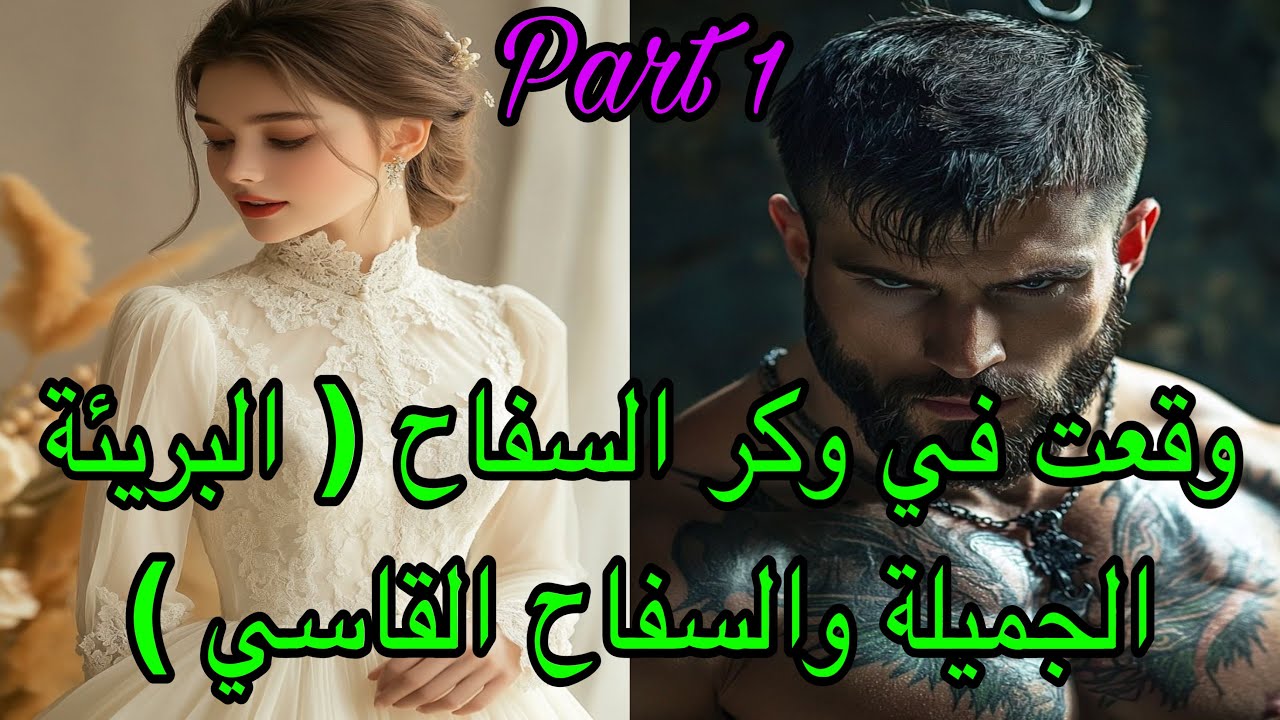1️⃣هي البريئة التي كانت تعيش حياة عادية لتجد نفسها يوماً ما في وكر سفاح قاسي😱عاشت معاه لكن…قصة👌❤️‍🔥