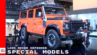 Classic Land Rover Defender Special Models