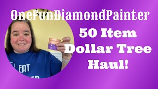 50 Item Dollar Tree Haul!