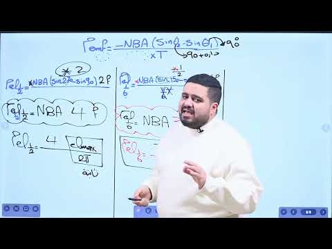 شرح Emf المتوسطة في الدينامو سؤالين ث ع 