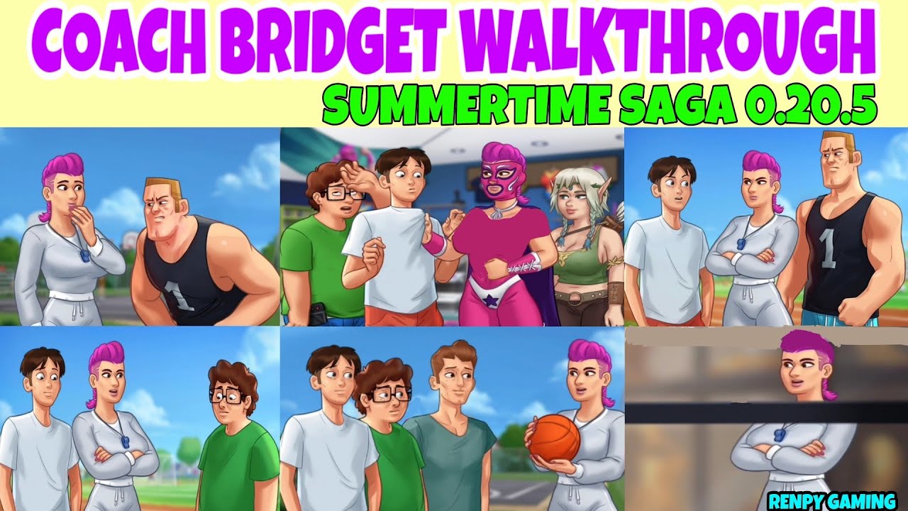 Summertime saga how to get a+ from coach bridget