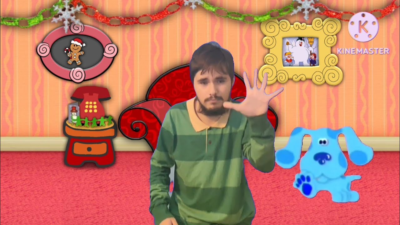 To Play Blue's Clues: (What Does Blue Want To Do With Our Christmas