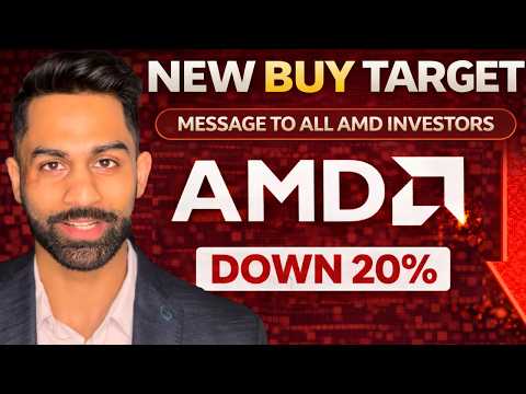 🔥💰 MY Message for ALL AMD Investors! My NEW BUY TARGET on AMD Stock! AMD DROPS 20% on Earnings #AMD