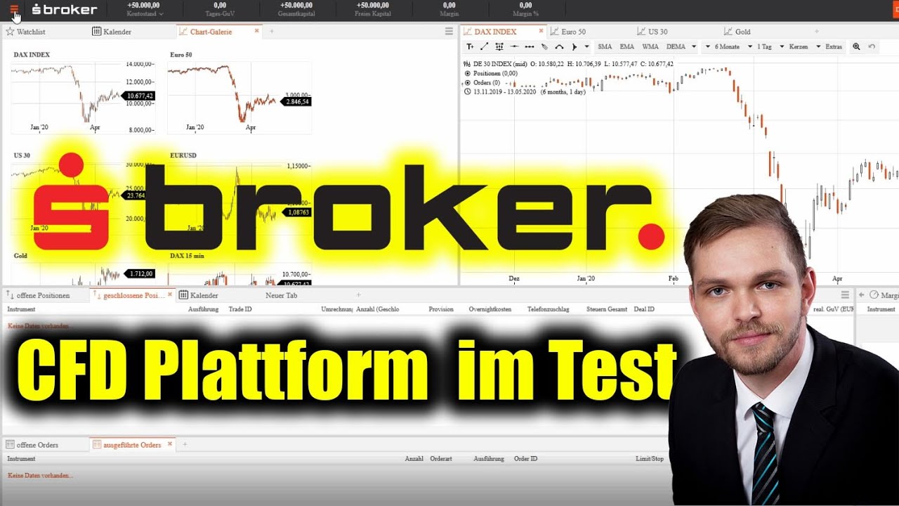 S Broker Cfd Plattform Der Sparkasse Im Test Youtube
