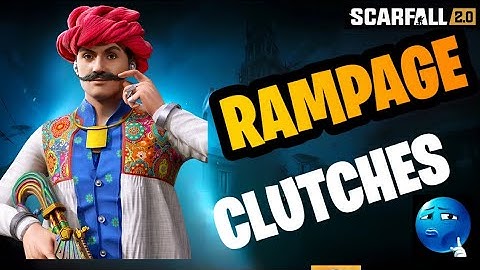 UNSTOPPABLE RAMPAGE in ScarFall 😱| 1v4 Clutch||ScarFall BEAST MODE ACTIVATED⚡Kills & Crazy Clutches