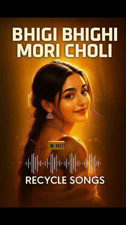 bheegi bheegi Meri choli lyrics shorts || @tseries @tseriesoldisgold #recyclesongs