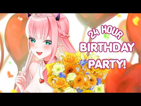 [24HRS WITH DEMON?!] ♡ It's my birfday and i'll (habbi) cry if i wanna! ♡ #Reina5unBirthdayBash Thumbnail Image