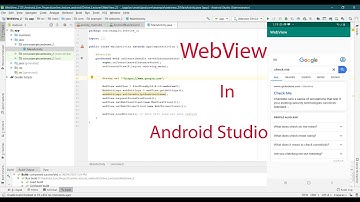 Develop android video app in 15 minutes | Webview in Android Studio Tutorial 2020