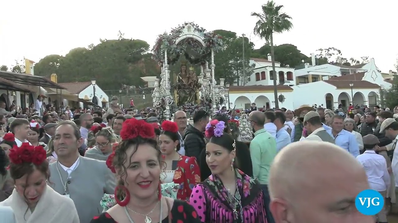 Romeria de la Bella 2025 - Salida y Despedida del Recinto Romero de el Terrón.