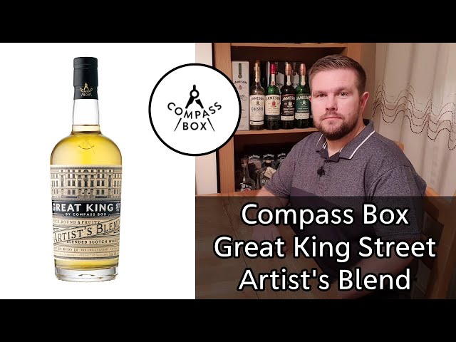 Compass Box Great King Street Artist's Blend Whisky Review - YouTube